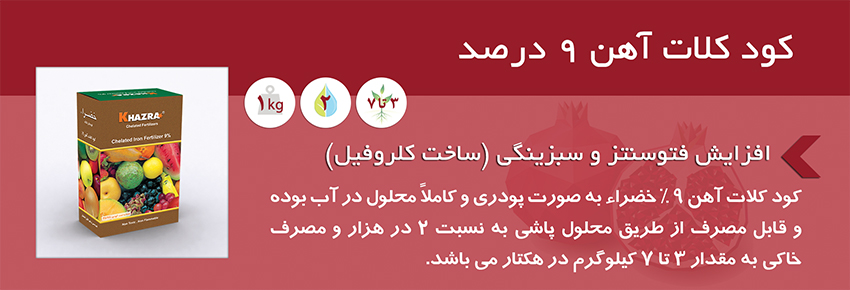 کود کلات آهن خضراء