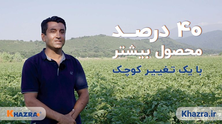 ۴۰ درصد محصول بیشتر با یک تغییر ساده!